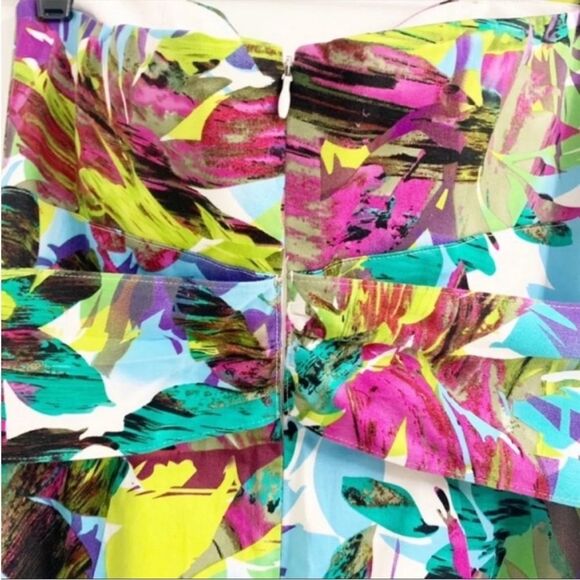 Suzi Chin for Maggie Boutique Floral Strapless Dress - Picture 4 of 7